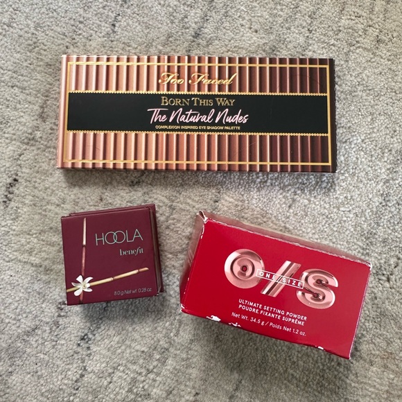 Makeup face products bundle (too faced benefit Patrick Starr one/size)